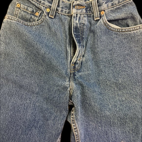 VTG Vintage Levi's 550 Mom Jeans Women's 8 Relaxed Fit Tapered Leg USA Made - Picture 2 of 5